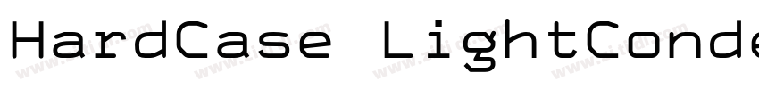 HardCase LightConden字体转换